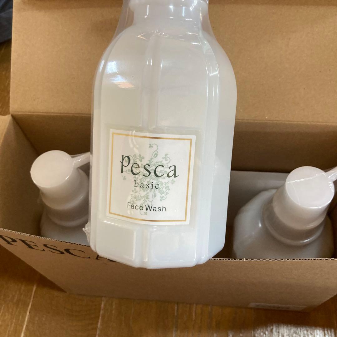 ペスカフェイスウォッシュ　大容量500ml ３本