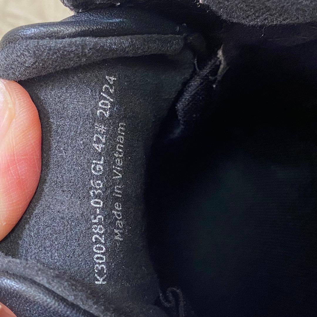 CAMPER レザースニーカー ペウピスタ GORE-TEX 黒 カンペール箱付