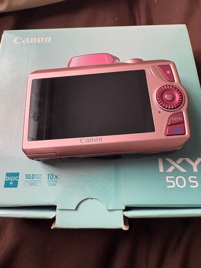 希少 レア CANON IXY50S コンパクトデジタルカメラ ピンク