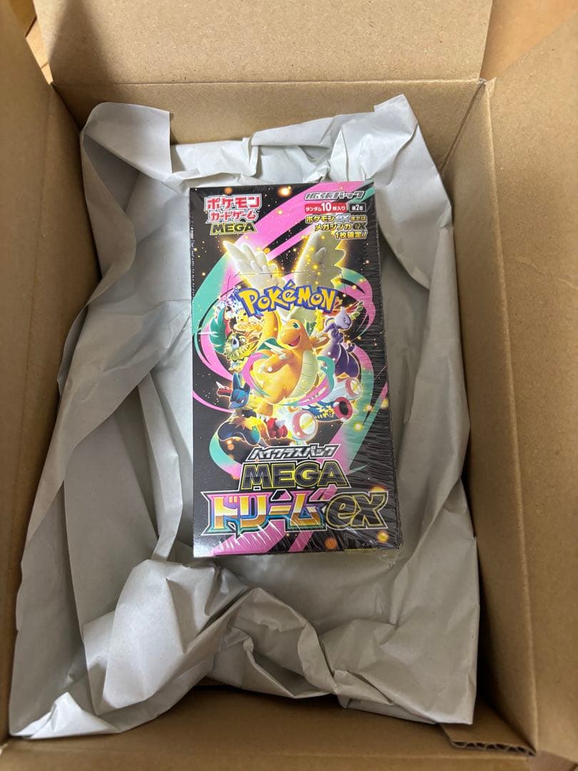 ポケモンカードゲーム MEGAドリームEX シュリンク付き