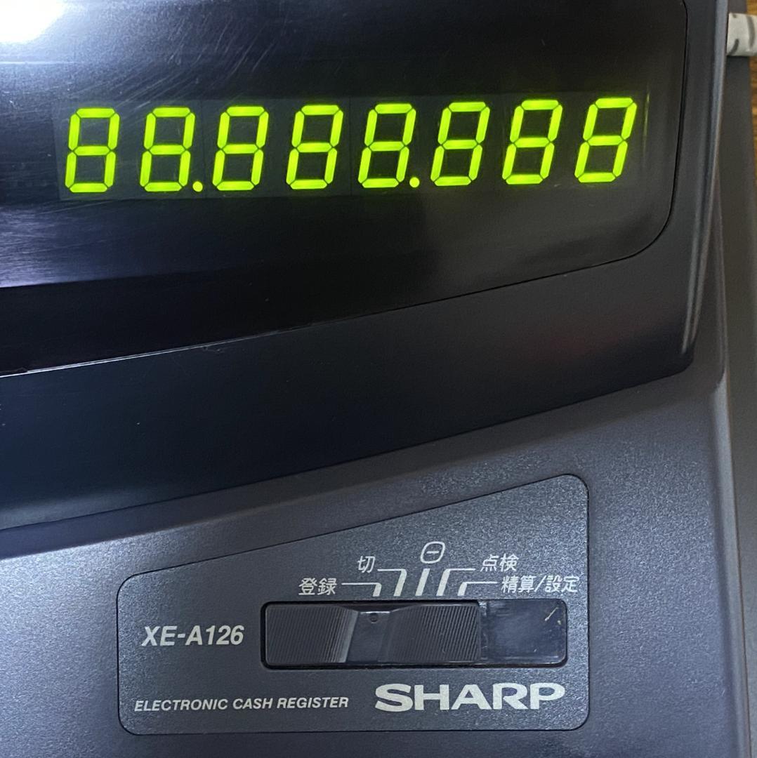 ☆良品☆SHARP レジスター XE-A126