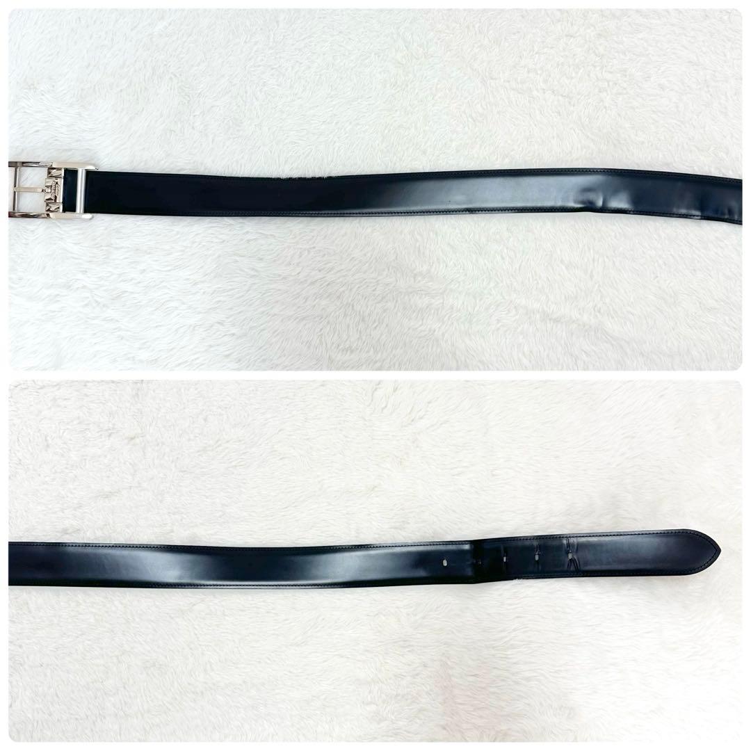 Cartier カルティエ タンクバックル ベルト シルバー ブラック レザー