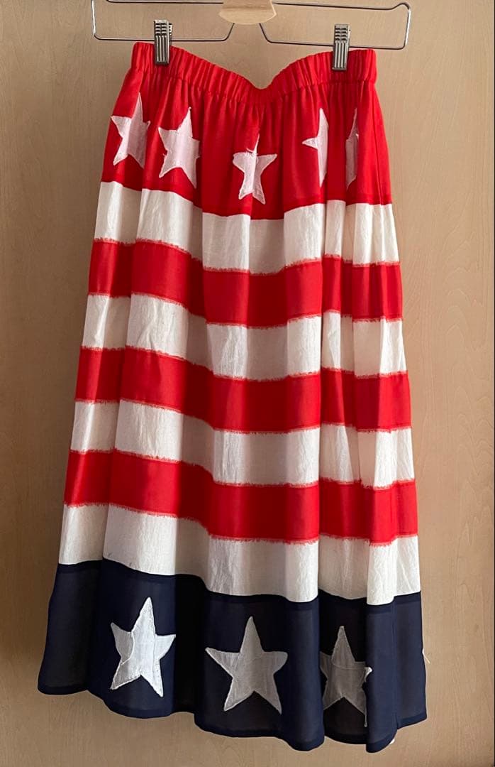 ジュンヤワタナベコムデギャルソン ☆星条旗フレアスカート