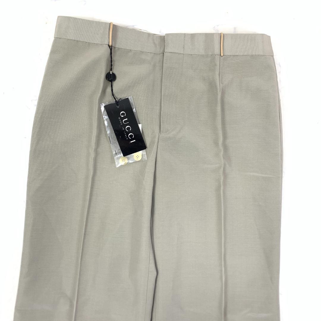 LA5286 新品タグ付き グッチ スラックス チノパン ベージュ 42
