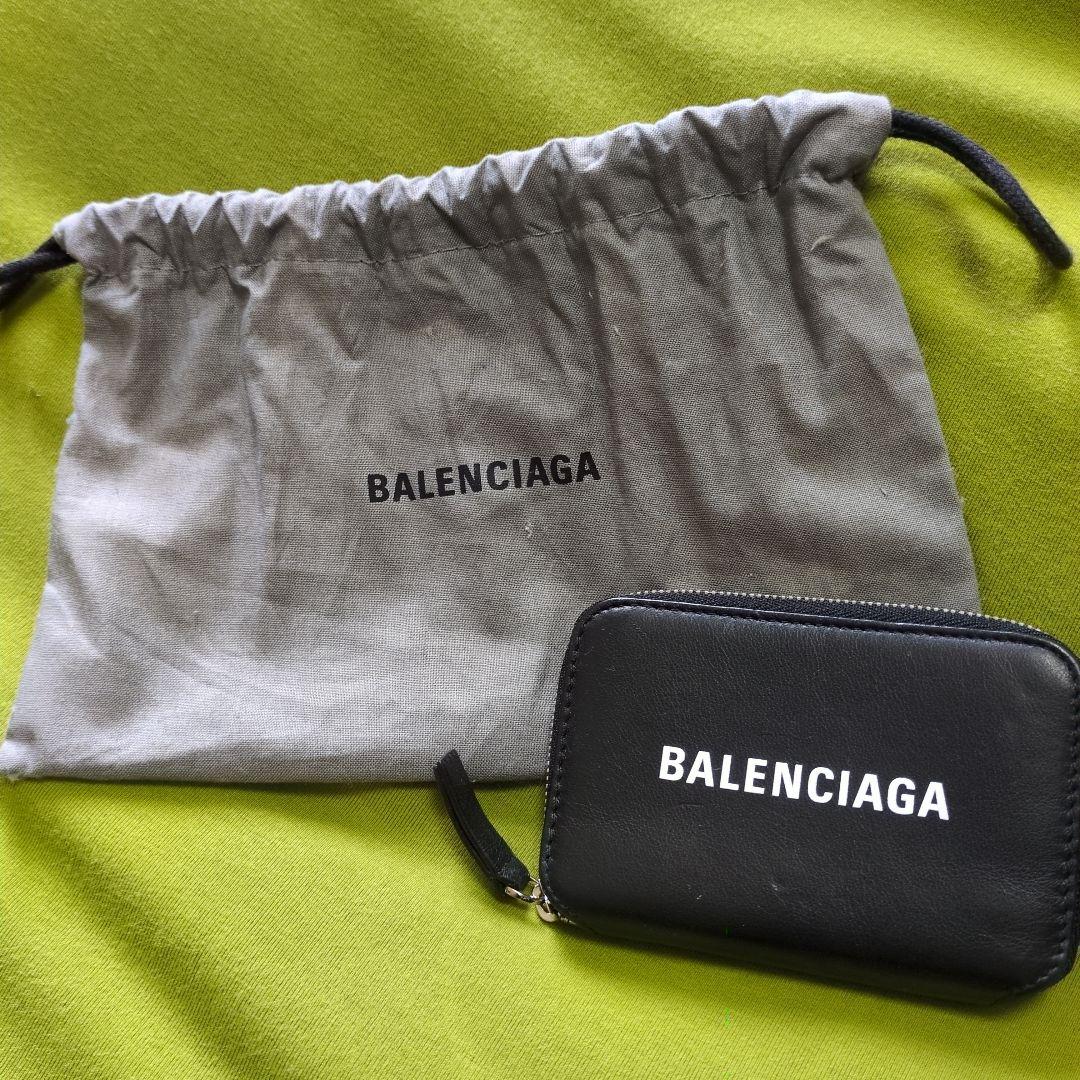 BALENCIAGA ブラック ケース 巾着袋付き
