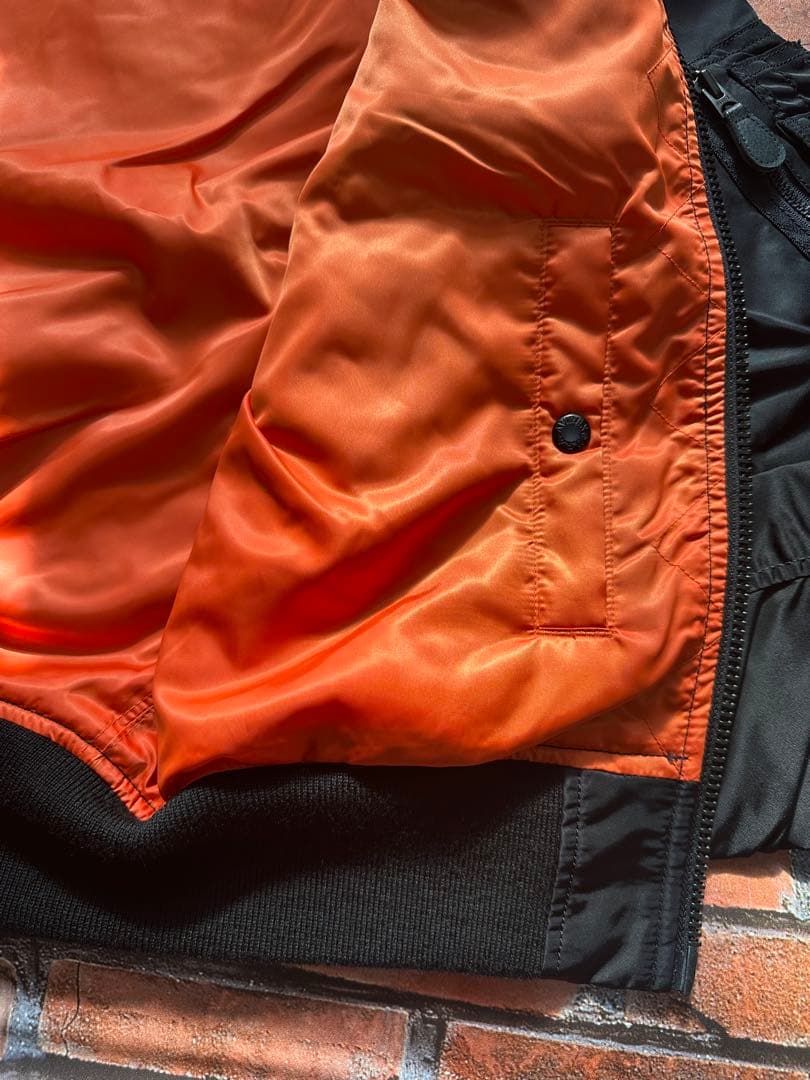 週末割引 AVIREX MA-1 レディースL ライトジャケット