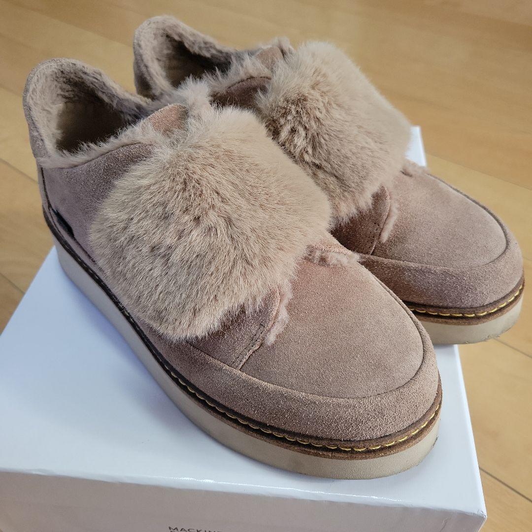 マッキントッシュ フィロソフィー 　本革　厚底シューズ　23cm