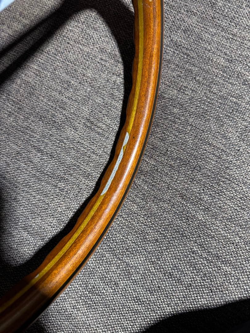 Nardi ウッド ステアリング 3本スポーク