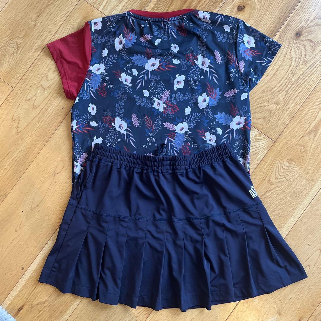 admiral アドミラル♡【美品】花柄のシャツとミニマムプリーツスコート