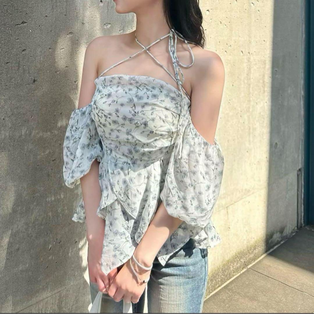 yilon Joli flower blouse ブラウス