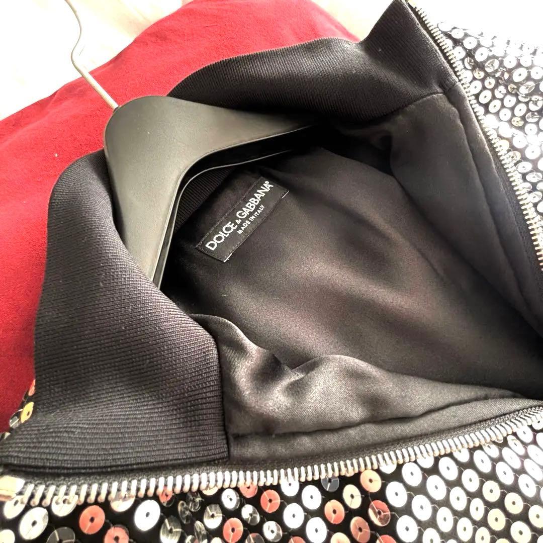 ■未使用品 ドルチェ＆ガッバーナ ボンバージャケット/ブルゾン・スパンコール