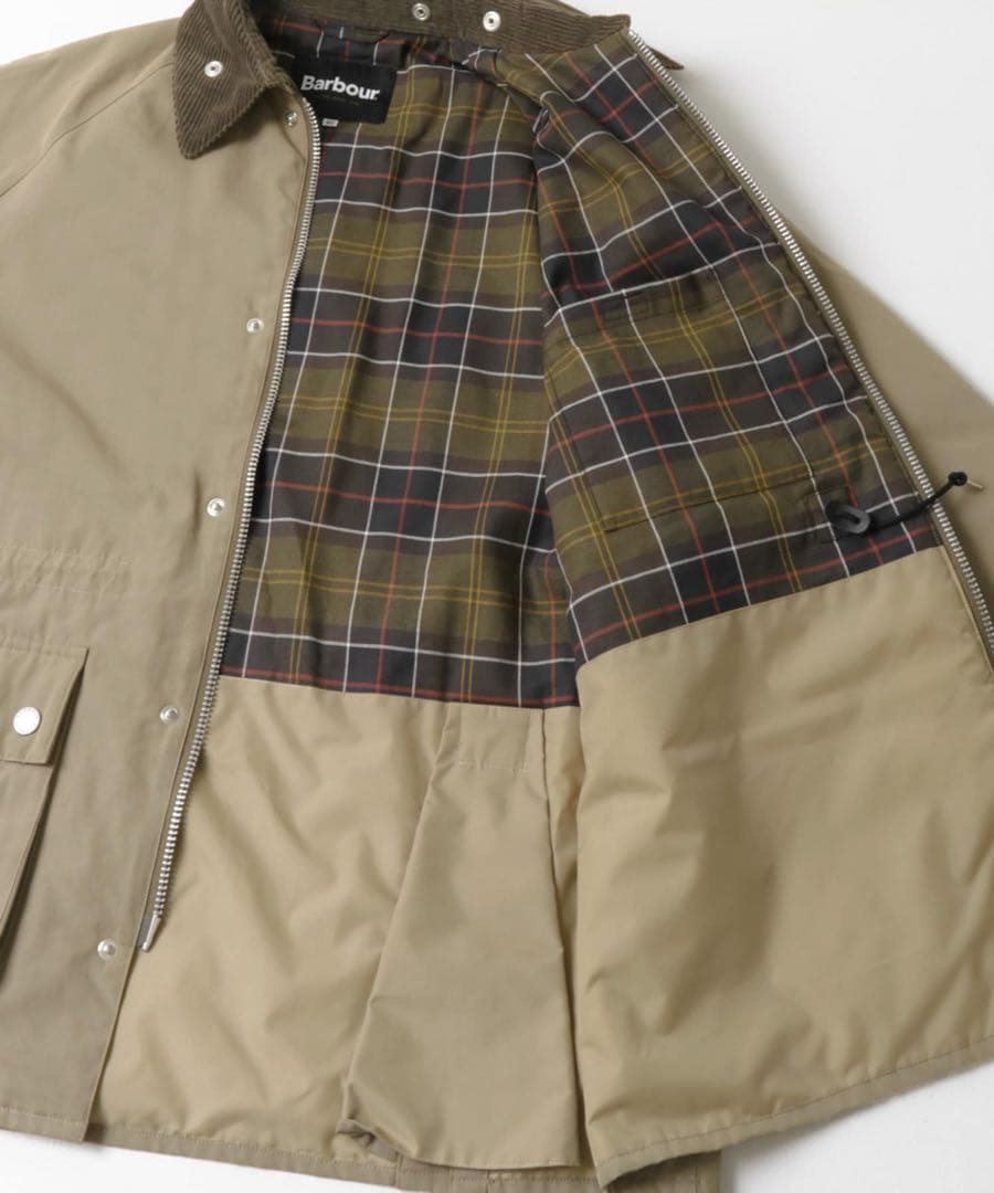 Barbour×URBS OS Bedale GREY サイズ38 ビデイル