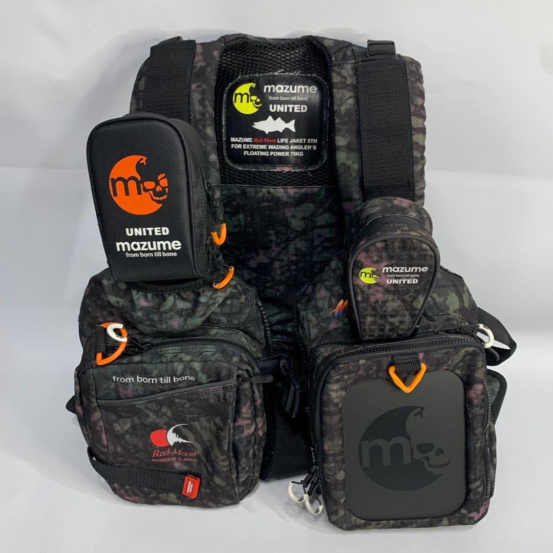 mazume マズメ レッドムーン フローティングベスト LJ5TH