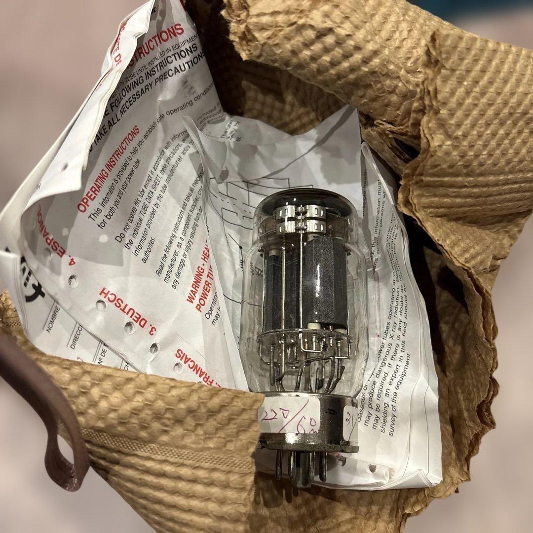 CETRON 6528A-JAN 真空管 米軍規格 未使用保管品？ 通電未確認