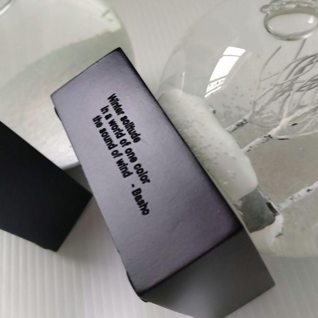 CoolGlobes スノードーム クールスノーグローブ ホワイト