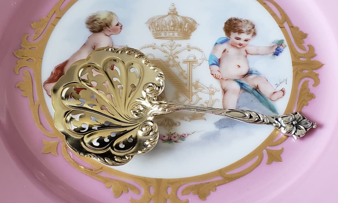 純銀 スターリング ゴーハム ② ボンボンスプーン キャディースプーン