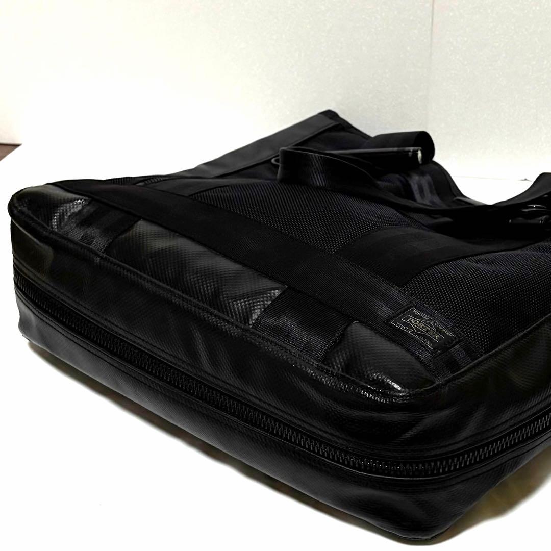 美品✨大人気 ポーター ヒート トートバッグ A4可 2way 黒 吉田カバン