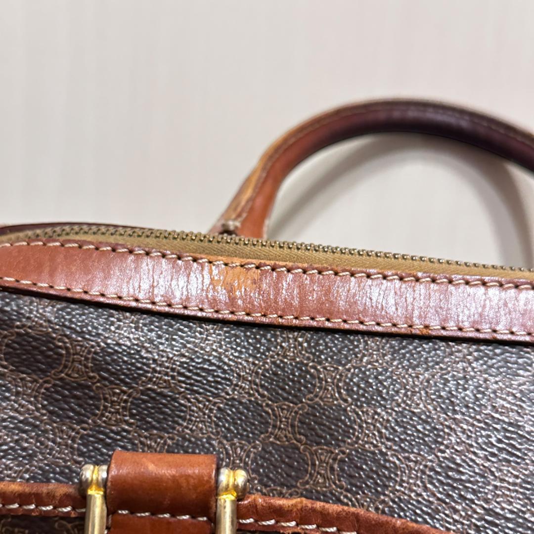 【CELINE】マカダム ボストンバッグ / bg111