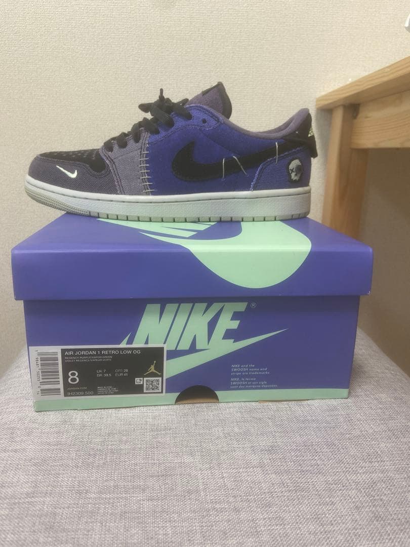 靴 Nike Jordan 1 low OG Zion