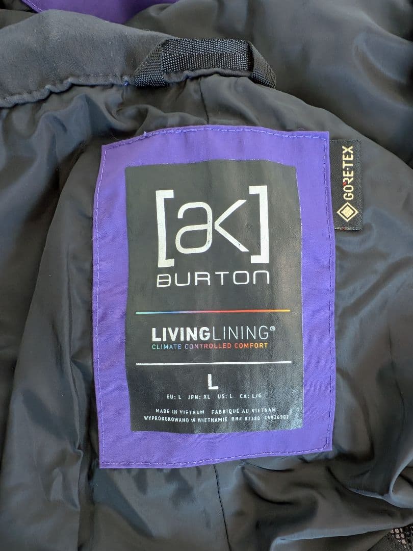 ★上下セット★　BURTON　ak　サイクリック　ビブパンツ　バートン