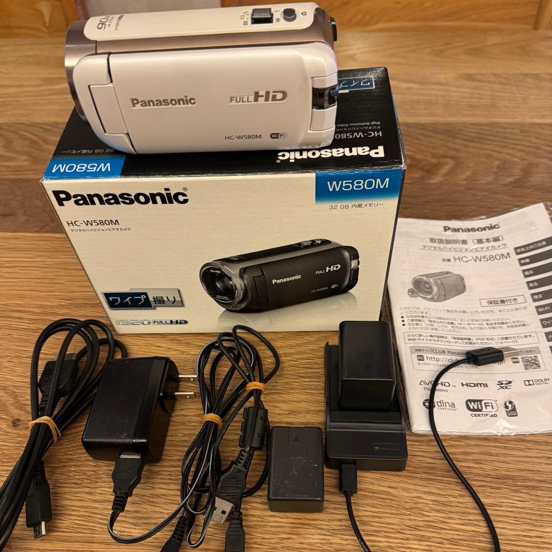 Panasonic HC-W580M デジタルハイビジョンビデオカメラ