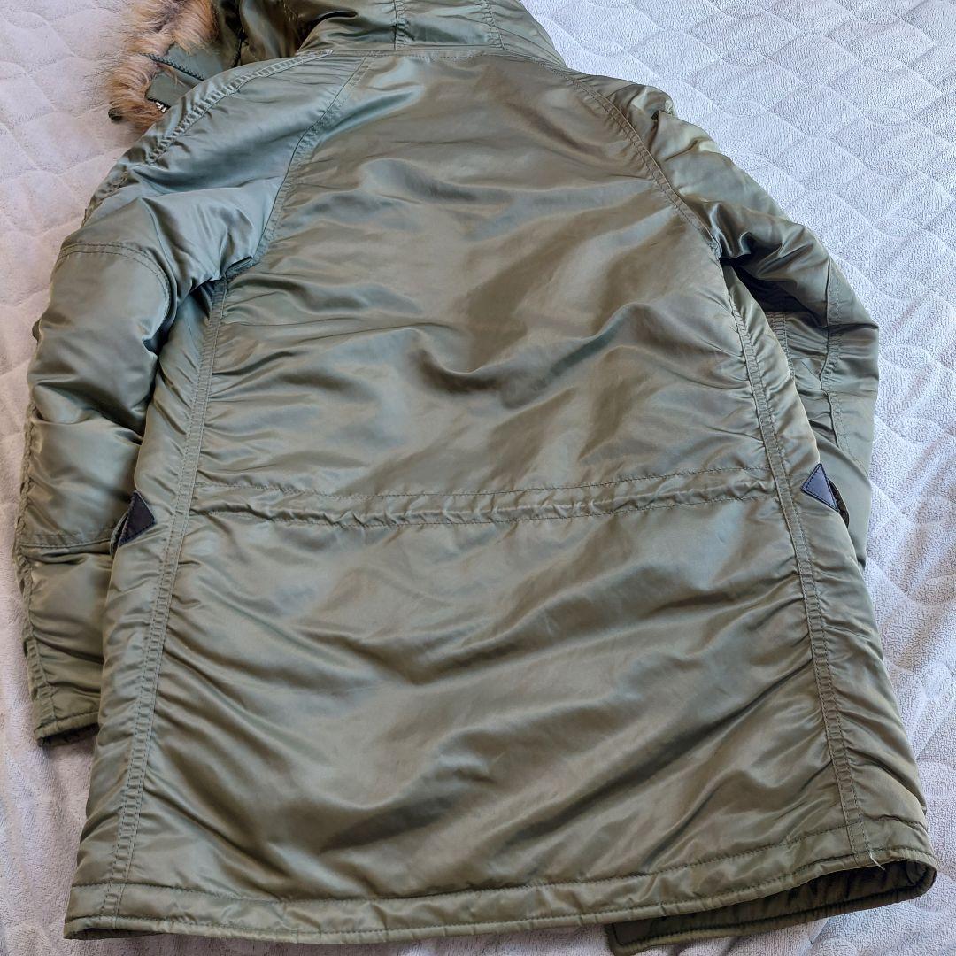 【極美品】ALPHA INDUSTRIES N3B モッズコート S ファー付き