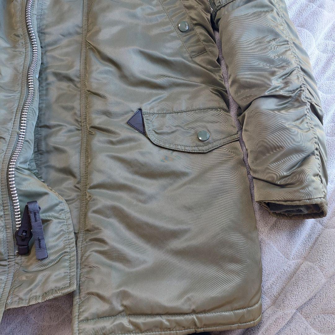 【極美品】ALPHA INDUSTRIES N3B モッズコート S ファー付き