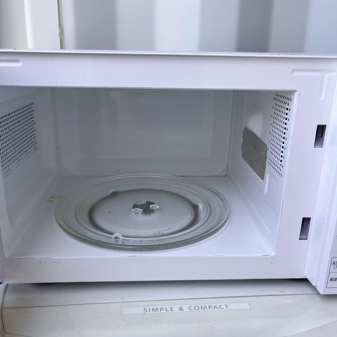 取付無料！完動品！新生活応援！シルバー冷蔵庫SHARP風乾燥付き洗濯機電子レンジ