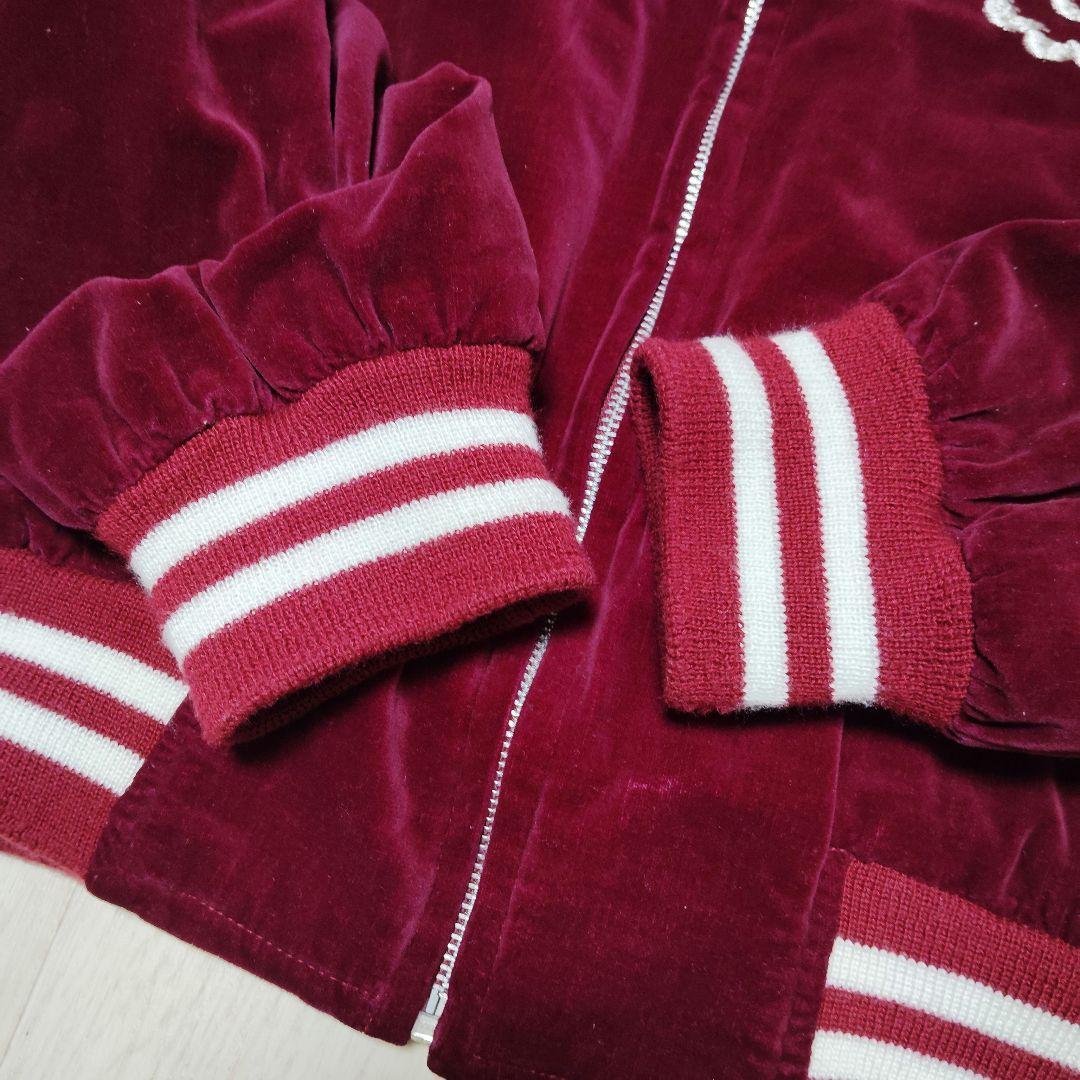 ね*め様 希少カラー　別珍　ベロア　スカジャン　風神雷神　龍　ユニセックス　Y2