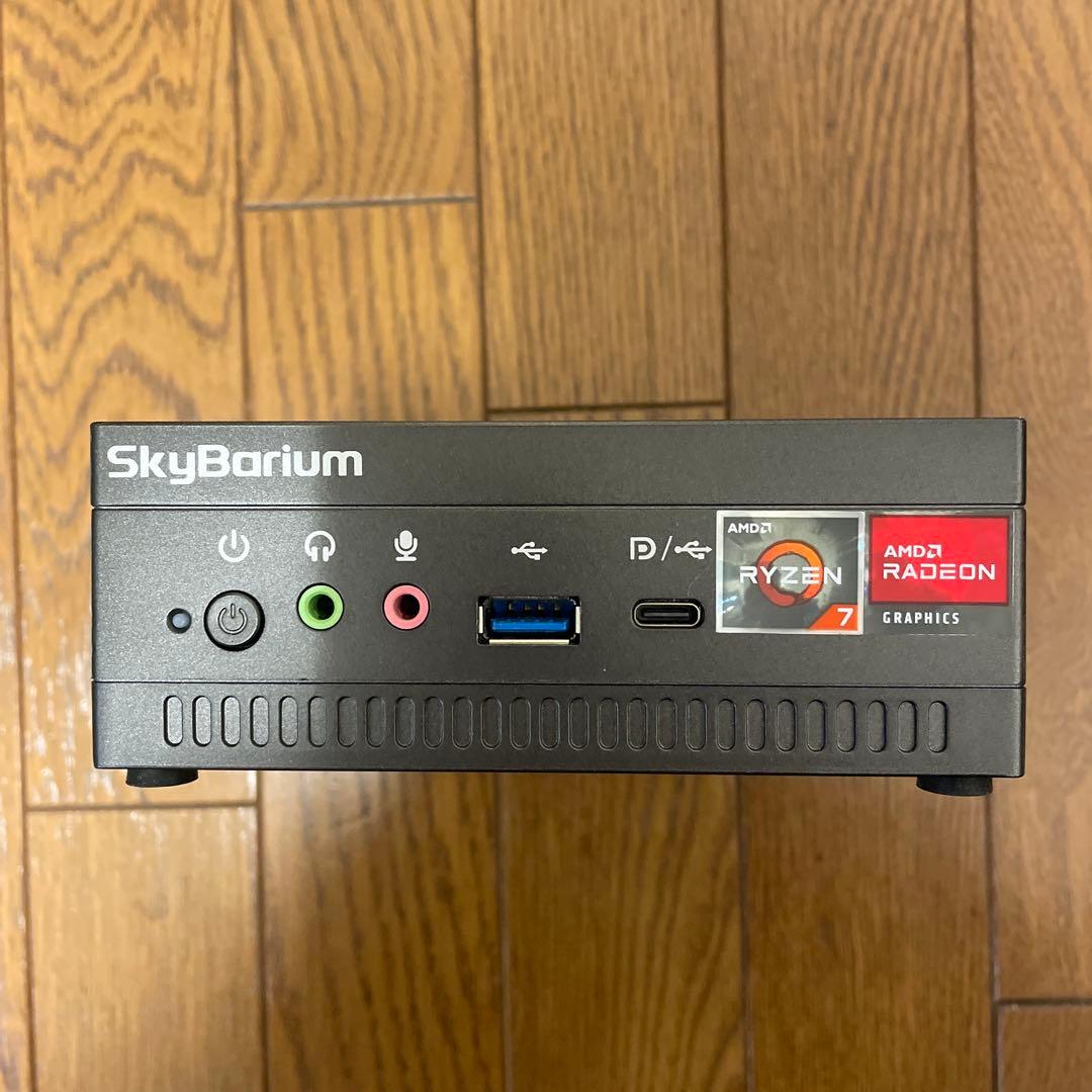 ミニPC Skybarium Ryzen7 3750H 16GB/512GB