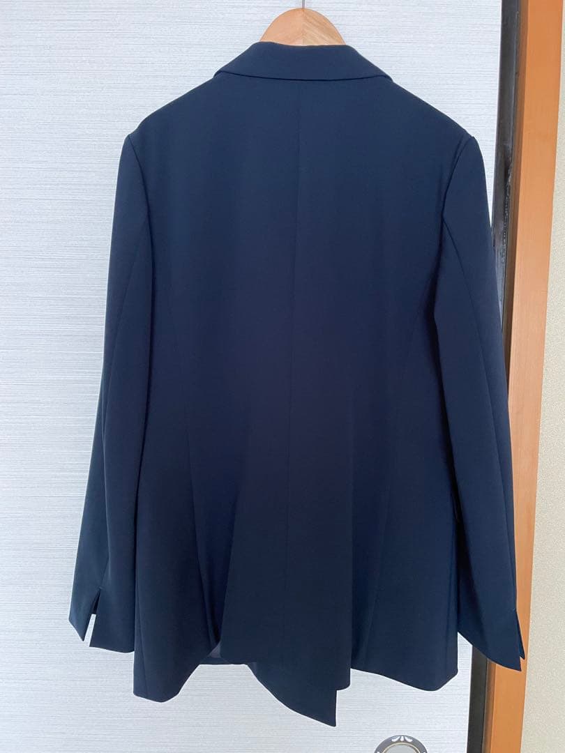 11月末までAOKI パウダリーストレッチツイル ダブルジャケット セットアップ