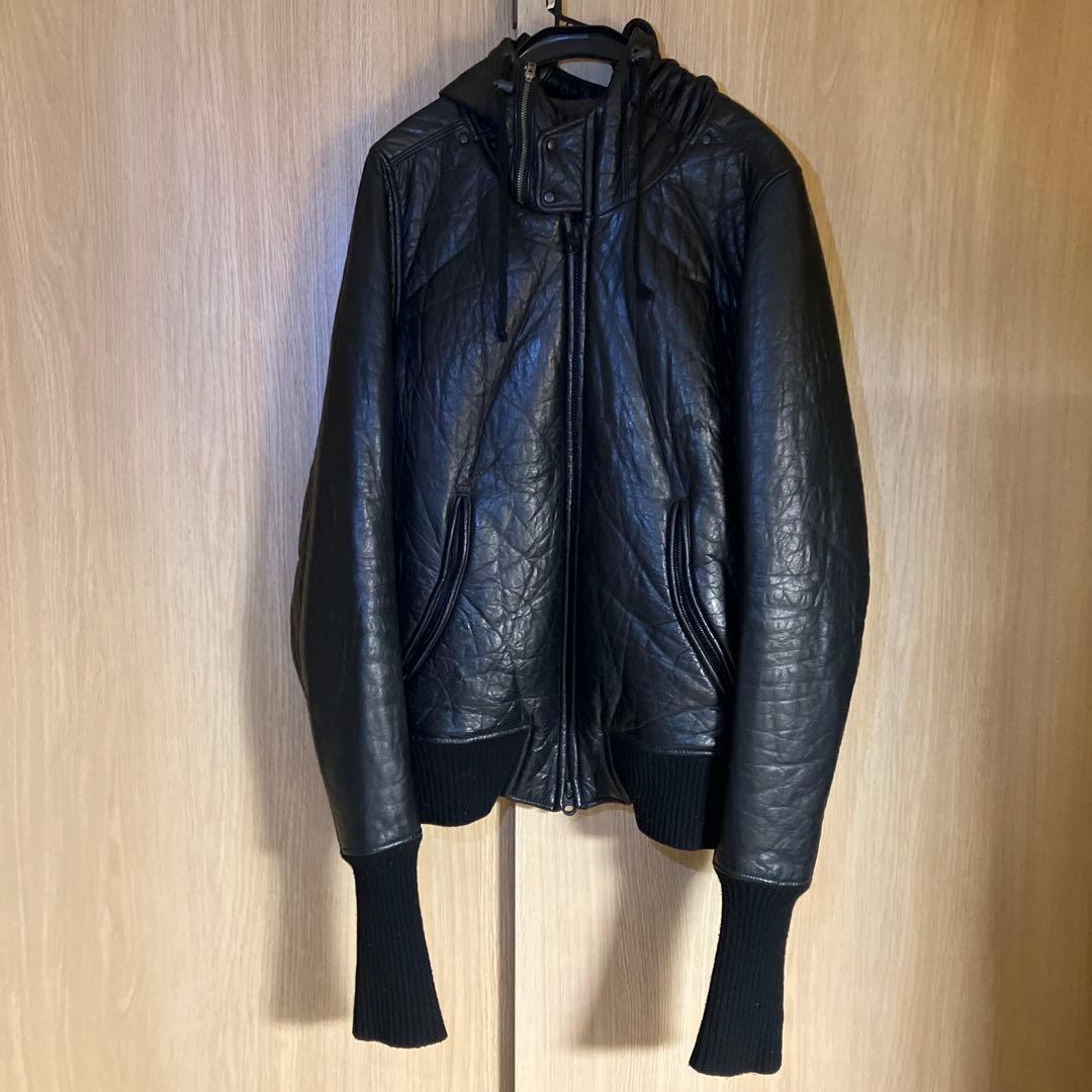 LGB ボンディングレザージャケット 希少サイズ3