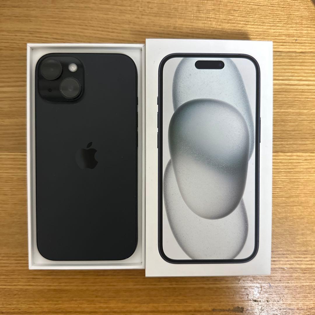 iPhone 15 ブラック 128GB SIMフリー