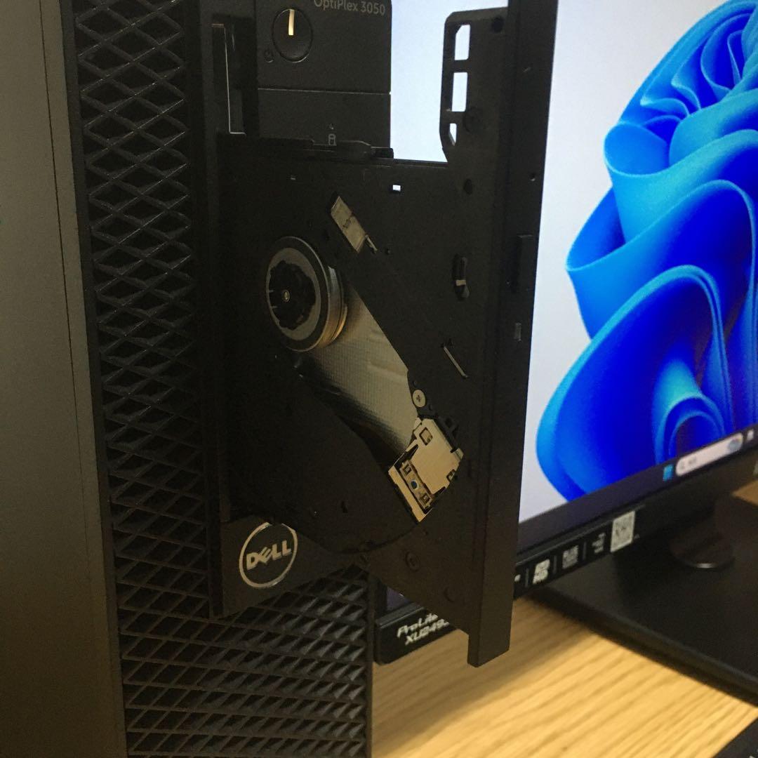 DELL Win11 i5 8G 強力デスクトップ 23.8'モニター 取説