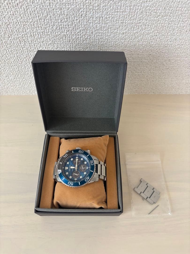 セイコー　プロスペックス ソーラー ダイバーズクロノグラフ