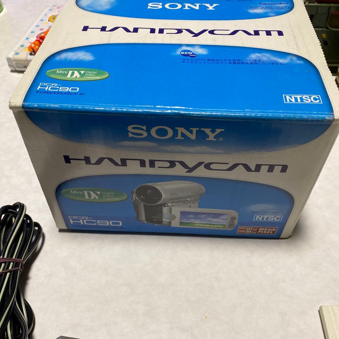 SONY miniDVビデオカメラ DCR-HC90 ⑨