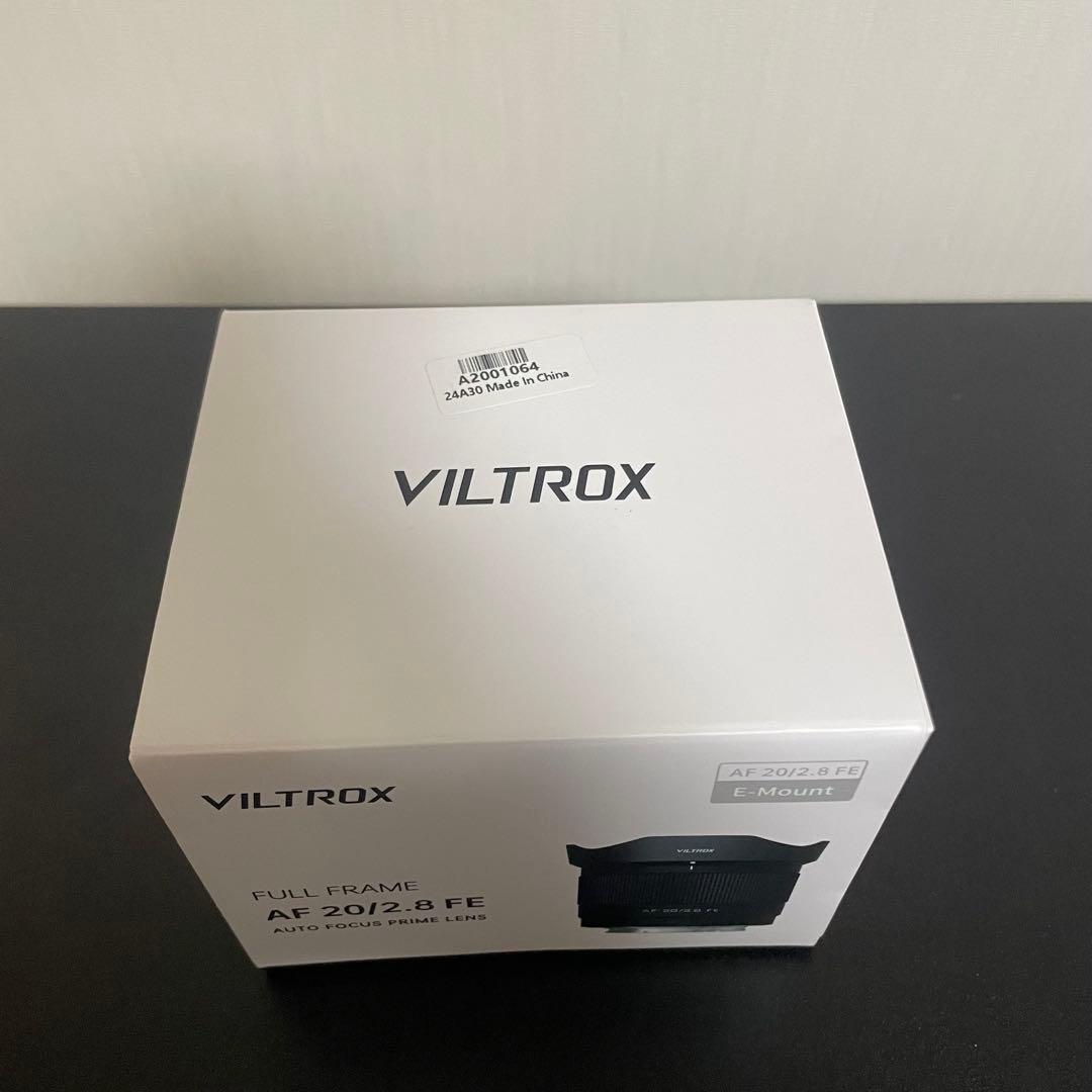 VILTROX 20mm F2.8 sony Eマウントレンズ