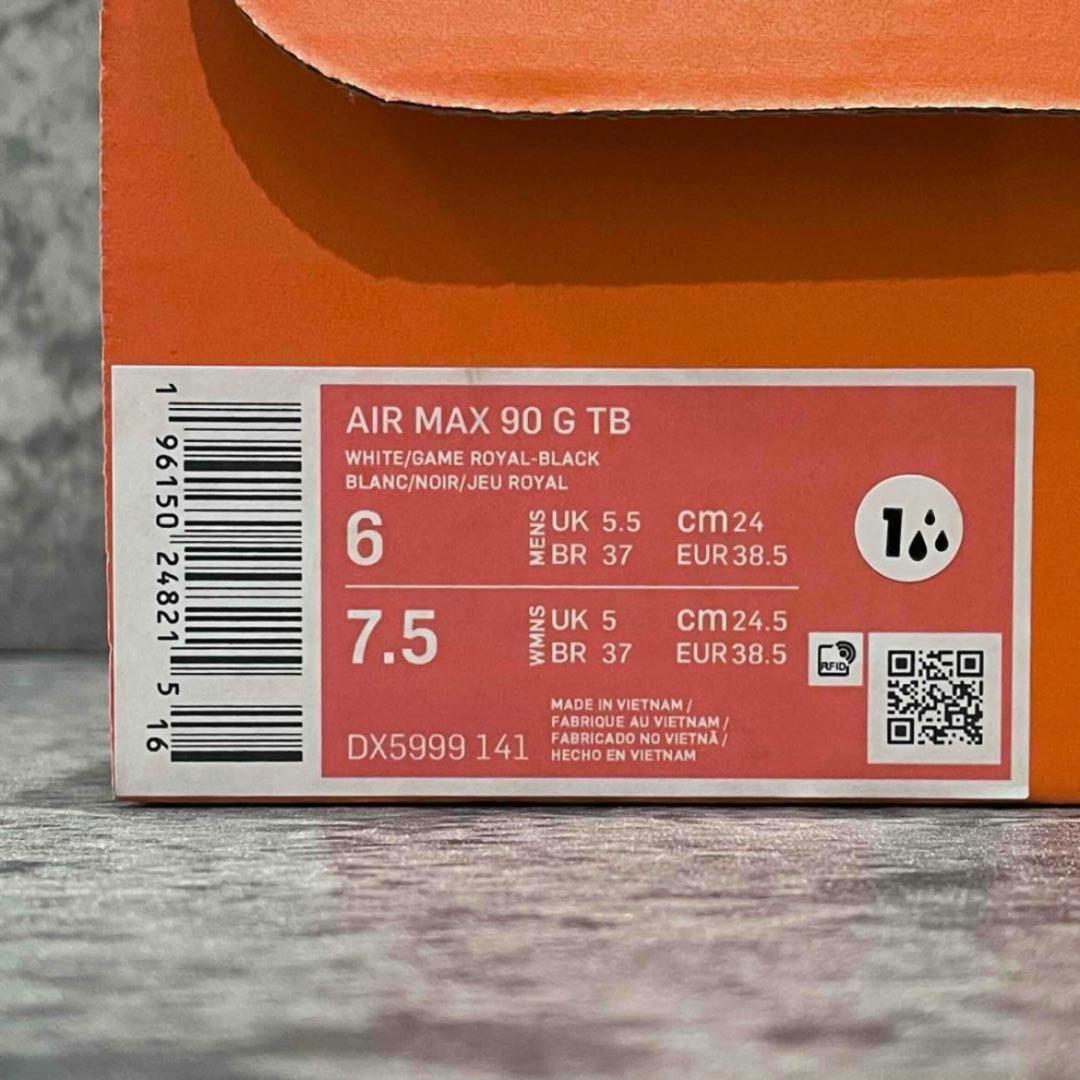 &　NIKE AIR MAX 90 G 青 24.5 ナイキ エアマックス