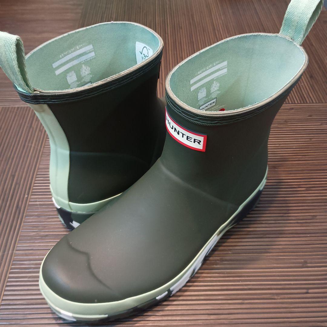 HUNTER ハンター プレイ ショート スプラッシュ ソール 24センチ