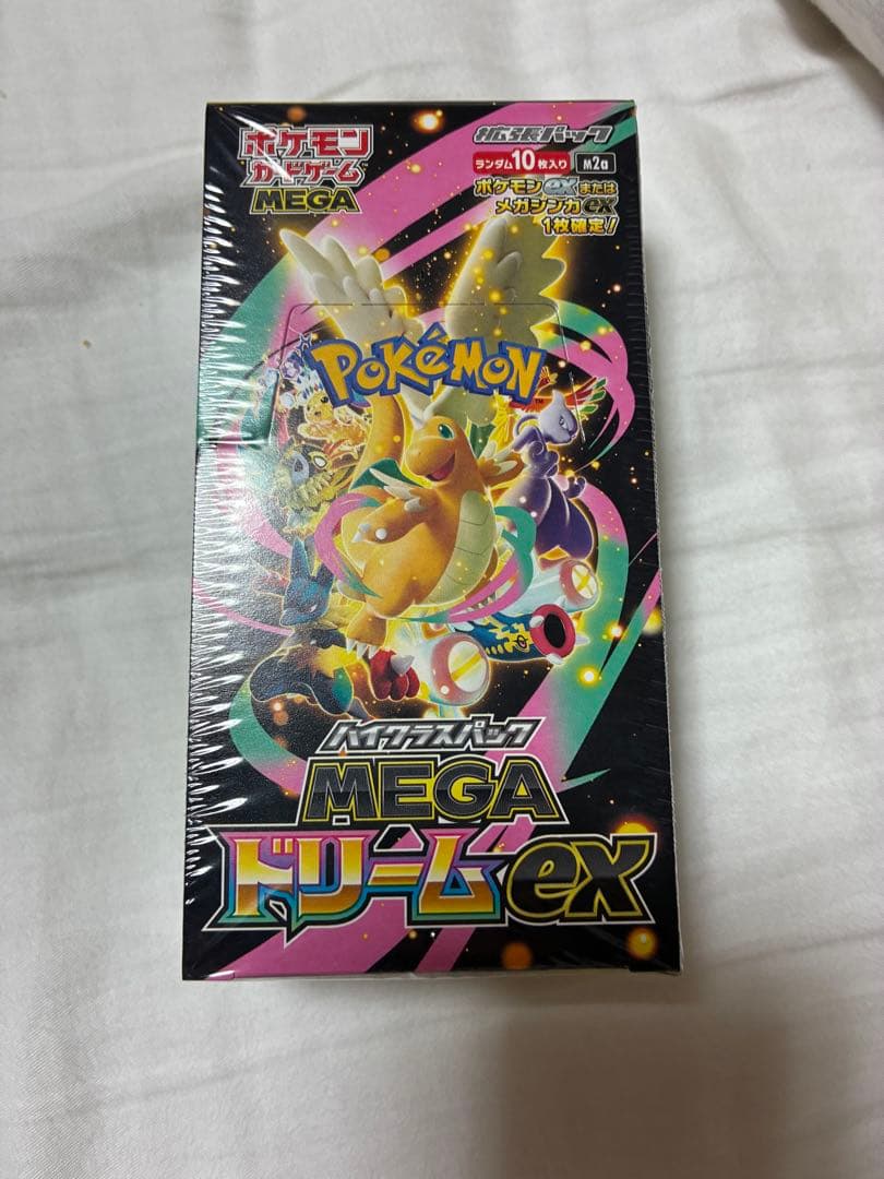 新品未開封ポケモンカードゲーム ハイクラスパック MEGA ドリームex BOX
