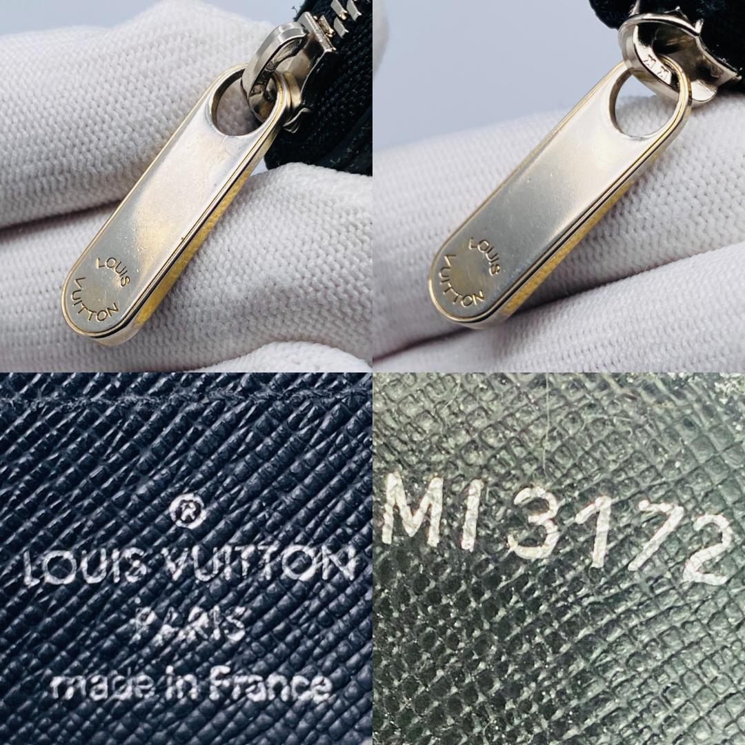 美品 ルイヴィトン ダミエ グラフィット ジッピー パース MI3172