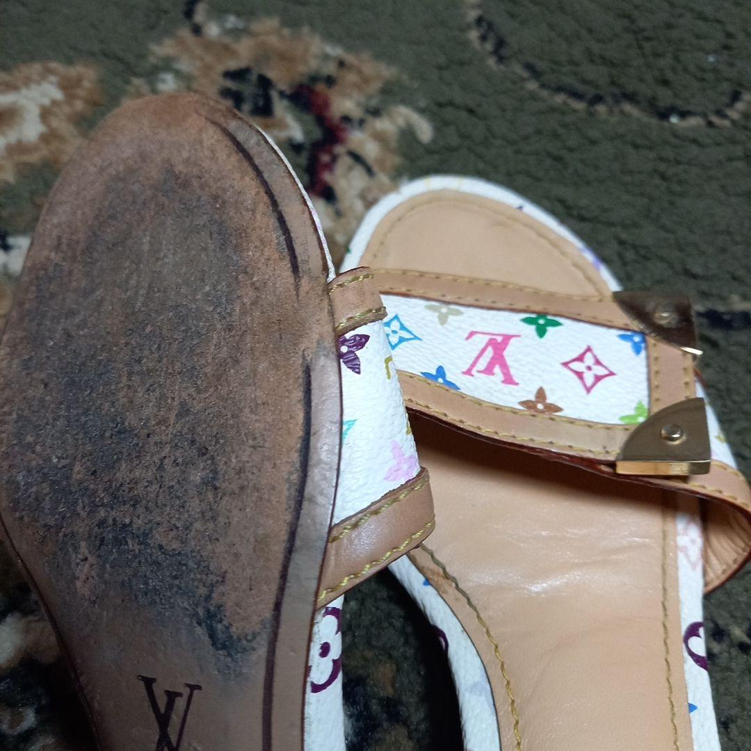 Louis Vuitton マルチカラー　ミュール　サンダル