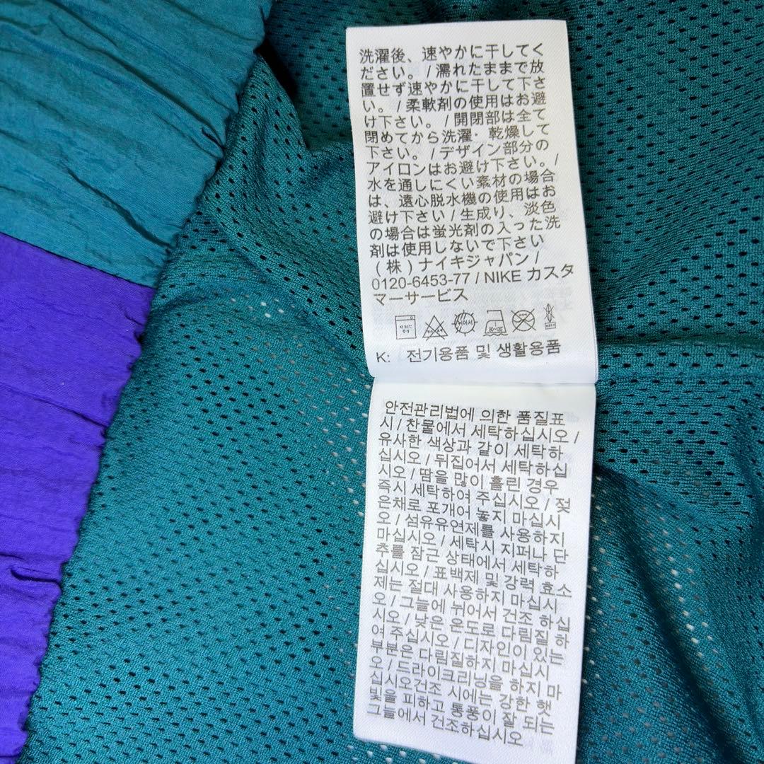 90s NIKE ナイキ アノラックパーカー ナイロンジャケット Mサイズ