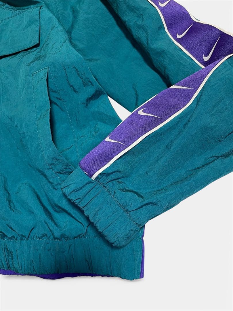 90s NIKE ナイキ アノラックパーカー ナイロンジャケット Mサイズ