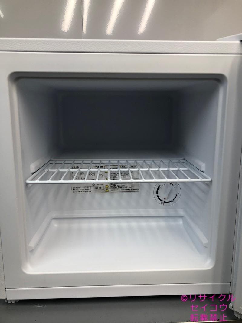【中古】シンプラス小型冷蔵庫 31L 2022年式2511011802