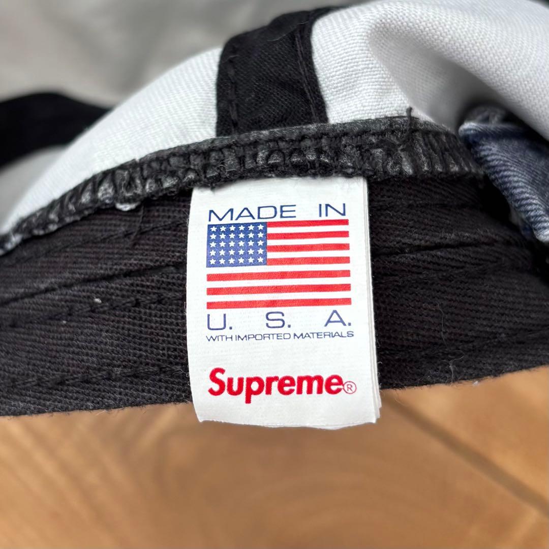 【希少】Supreme Pigment Print S Logo 6-Panel