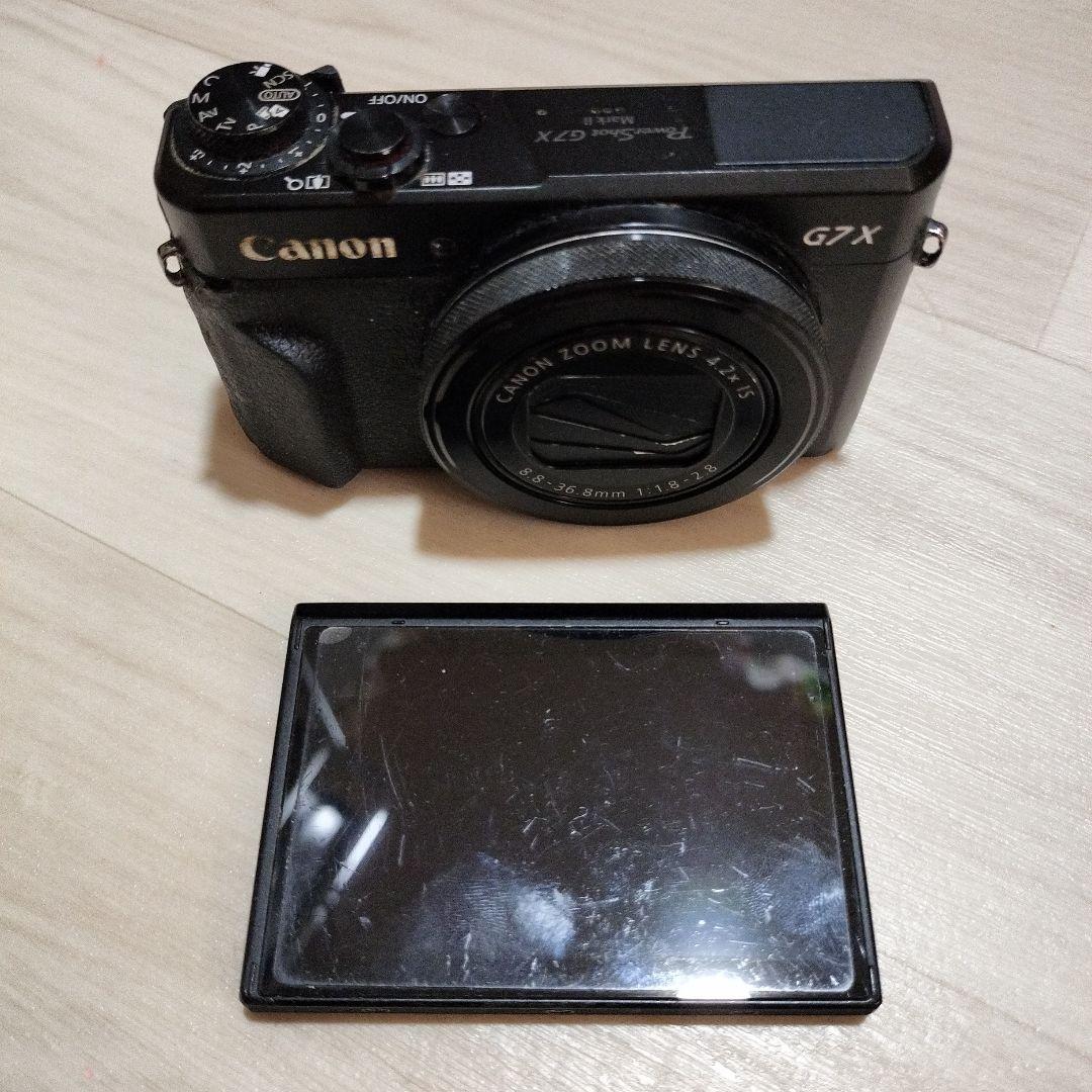 【ジャンク】Canon PowerShot G7 X Mark II（故障品）