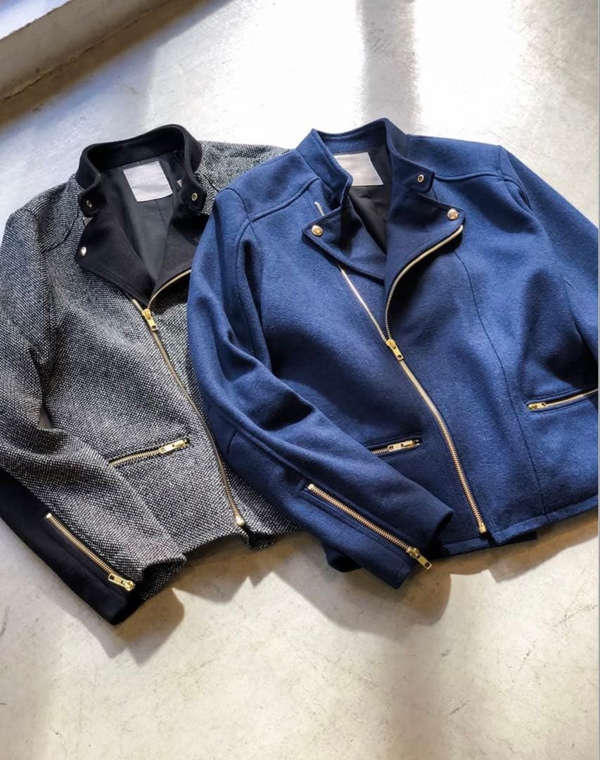 LIBEIRO リベイロ ウールライダースジャケット