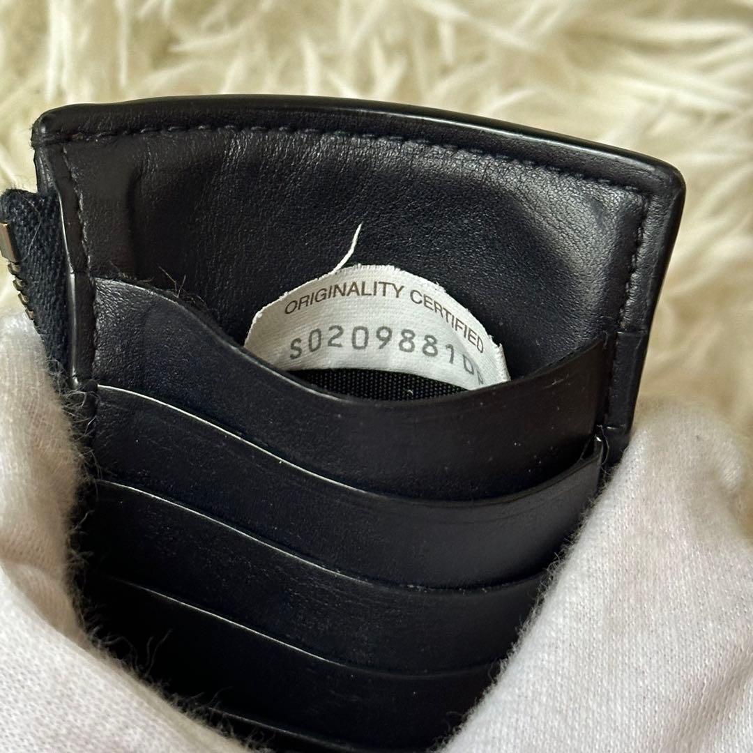 ✨️美品✨️ ボッテガヴェネタ ケース イントレチャート 型押し レザー 黒