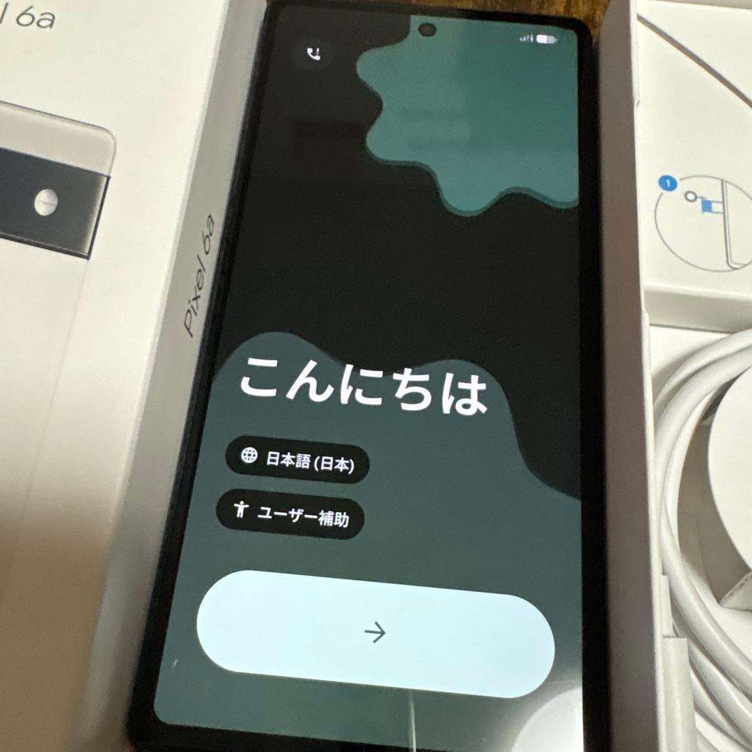 お*し様 Google Pixel 6a ホワイト ガラスコーティング済